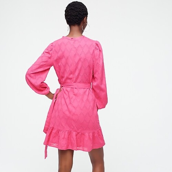 Puff sleeve wrap dress - Picture 2 of 3